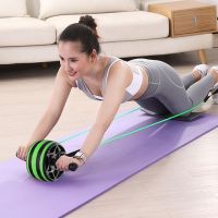 汇景初学者家用回弹减肚子练腹肌轮滚轮健身器材健腹轮马甲线男女