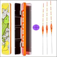 45绿鲤+漂3支|能浮漂盒子线三层主线盒鱼线盒鱼漂盒套装渔具盒垂钓用品漂盒P8