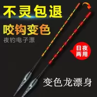 极目高灵敏夜光漂醒目超亮无影夜钓浮漂轻口鲫鱼漂小碎目电子漂