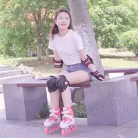 男女轮滑平衡车滑板护具套装成人儿童防摔旱冰溜冰鞋运动护具Y5