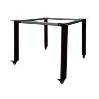 自动麻将机底座可移动钢管架子四腿餐桌脚万向轮配件V0