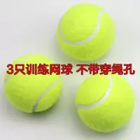 3个初级训练网球|单人网球带线回弹带绳网球训练器固定练习器用球弹力绳网球练习球J4