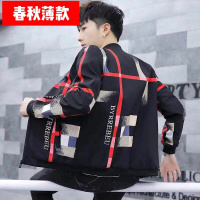 红色 XL|外套男韩版潮流修身新款棒球服2020春秋季休闲薄夹克中青年夹克衫B7