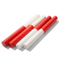 田径比赛训练标准abs接力棒塑料实木木质传递棒30cm短跑长跑A3