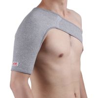 护单肩运动护肩男篮球护肩带健身透气防寒睡觉保暖加绒护肩女薄款L1