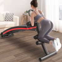 仰卧起坐辅助器健身器材家用多功能仰卧板收腹机运动男士锻炼卷腹