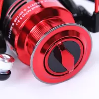 无间隙双轴承渔轮全金属线杯抛竿轮纺车轮海竿轮鱼线轮渔轮O0