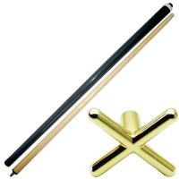 双节架杆配十字|台球架杆器美式桌球铜高叉低叉蝴蝶架九球高架杆头用品配件C6