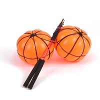 橙色南瓜甩甩球一对(送打气筒)|广场舞运动手甩甩球带线网球成人老年人健身网球锻炼手臂手甩球