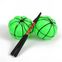 绿色南瓜甩甩球一对(送打气筒)|广场舞运动手甩甩球带线网球成人老年人健身网球锻炼手臂手甩球