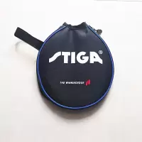 乒乓球拍套 乒乓球拍包 半包圆形便携乒乓拍保护套黑色乒乓袋G9