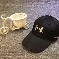 速干黑色|纯棉男女ua棒球帽男户外运动帽太阳帽女帽鸭舌帽旅游帽高尔夫帽子T1