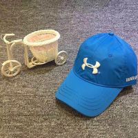 速干天蓝色|纯棉男女ua棒球帽男户外运动帽太阳帽女帽鸭舌帽旅游帽高尔夫帽子T1