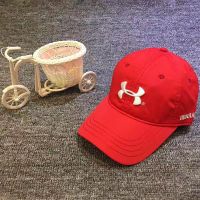 速干红色|纯棉男女ua棒球帽男户外运动帽太阳帽女帽鸭舌帽旅游帽高尔夫帽子T1