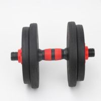 单只30斤一个|哑铃男士家用健身运动器材练臂肌可调节20kg15公斤30可拆卸变杠铃