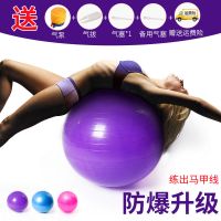 防爆瑜伽球加厚防爆球初学者成人健身弹力球儿童孕妇瑜伽球