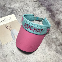 蓝色 M(56-58cm)|chic运动空顶帽无顶鸭舌帽女夏天户外跑步防晒遮阳帽太阳帽网球帽O8