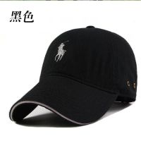 黑色 可调节(55-62)cm|polo保罗棒球帽男女户外休闲帽夏季透气男士帽子高尔夫鸭舌帽J8