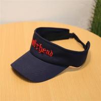 藏青-moto9空顶帽 可调节(男女可戴)|空顶帽女潮人无顶遮阳帽moto跑步运动网球帽子男ins太阳帽防晒帽