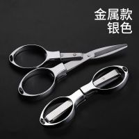 银色（金属款）|不锈钢能铅皮剪刀鱼线剪大力马pe线专用小剪刀H4