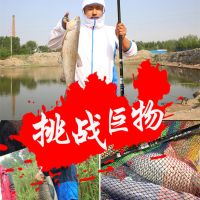 鲤鱼竿手竿碳素超轻超硬28调台钓竿竿鱼杆套装P4