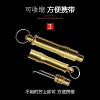 全铜带钩打结器1个|特价鱼钩绑钩器手动不锈钢绑钩拴钩器绑双钩工具邦钩用品E8