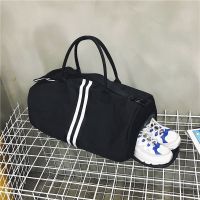 健身包女瑜伽包运动包男防水单肩训练包圆筒大容量短途手提旅行包