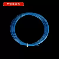 竹节纹蓝色 5盘|六角旋转螺纹twist 棱角旋转聚酯初学初级练习网球拍线/聚酯硬线H8