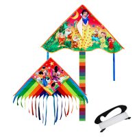 卡通风筝新款新手风筝微风易飞风筝线板轮