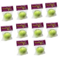 10个无绳网球(颜色备注)|训练网球高弹耐单人锻炼初学者回弹无绳带绳带线比赛练习器V5