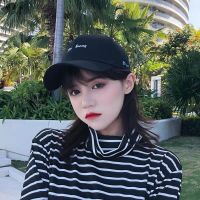 黑usy 可调节|帽子女夏季鸭舌帽女韩版学生百搭帽子遮阳帽字母棒球帽女潮太阳帽