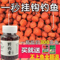 野钓者直接挂钩通杀饵料小药颗粒鱼饵料野钓黑坑草鱼鲤鱼鲫鱼Q3