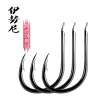 盒装5号鱼钩50枚|新型绑钩器手动子线不锈钢绑钩栓钩器绑双钩伊势尼鱼钩工具A5