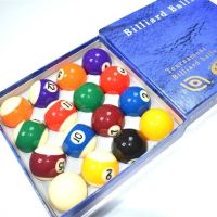3A蓝盒小号水晶球5.25cm|黑8台球子水晶球台球斯诺克大号标准桌球子台球用品中式107台球J7