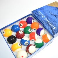 3A蓝盒大号水晶球5.72cm|黑8台球子水晶球台球斯诺克大号标准桌球子台球用品中式107台球J7