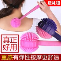 按摩捶敲打锤捶背器小拳头按摩器棒敲打硅胶加长捶背小神器