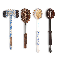 按摩锤子经络捶木质拍打按摩棒颈部腿部按摩器捶背器敲背锤敲打锤