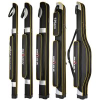 渔具包1.25米鱼竿包防水两层带支架渔竿包包硬壳渔杆包C7