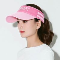 玫红+粉色帽檐 均码可调节(男女)|帽子女韩版夏天骑车户外运动空顶棒球帽男太阳帽防晒遮阳空顶帽