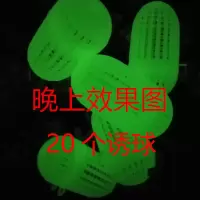 20个诱球|夜光饵料球诱饵球虾笼黄鳝笼饵料盒饵料杯泥鳅龙虾网饵料笼R8