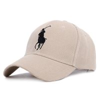 卡其|保罗新款高尔夫棒球帽polo鸭舌帽子男女字母夏季防晒遮阳帽百搭潮P5