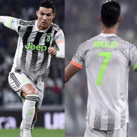 19-20足球服定制尤文图斯球衣c罗主场巴萨梅西皇马武磊男成人儿童X8