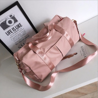 干湿分离大容量短途旅行包单肩手提运动健身瑜伽包女学生行李包袋