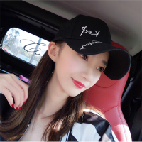 箭头-黑|帽子女韩版鸭舌帽夏季遮阳防晒学生棒球帽休闲百搭太阳帽春秋天潮