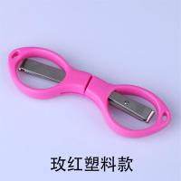 玫红色款(塑料手柄) 钜惠装两个|剪刀可折叠不锈钢能铅皮剪刀鱼线剪大力马pe线专用小剪刀X9