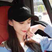 电波-黑色|帽子女韩版鸭舌帽夏季遮阳防晒学生棒球帽休闲百搭太阳帽春秋天潮