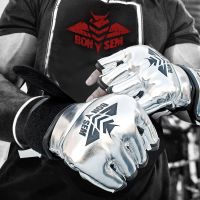 半指拳击手套 散打格斗ufc拳套 成人搏击训练mma拳击打沙袋泰拳套J1