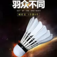 [金奖]专业比赛用球12只装|羽毛球金翔6/12只装耐打训练羽毛球室内室外比赛羽毛球