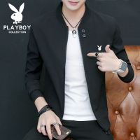 1805黑色[春秋款] 4XL建议165-175斤|春秋季新款薄款夹克外套男韩版修身学生棒球服防晒衣Y2