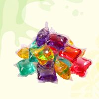 家庭装香水味洗衣凝珠持久留香超浓缩洗衣液珠球强力去污神器 盒装[80粒]遇见不一样的你 水果清香